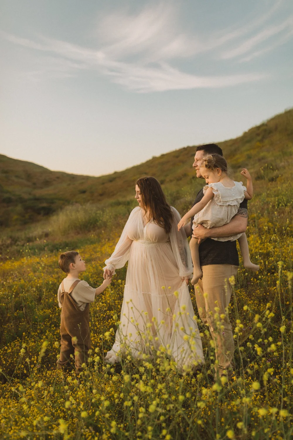 Fine art family portrait