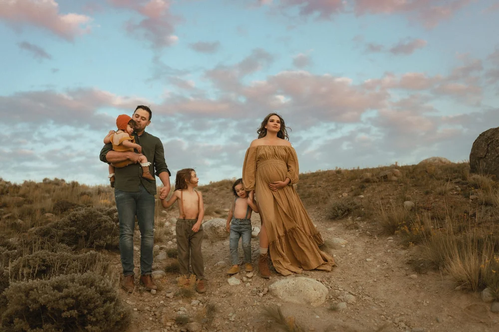Colorado family and maternity photoshoot